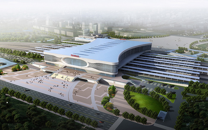High speed railway station project